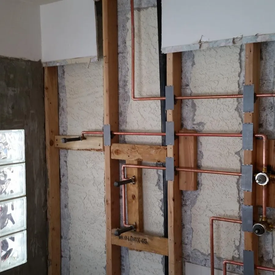 Copper pipe installation for Burst Pipe Repair in LaSalle